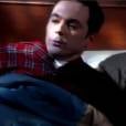 Série "The Big Bang Theory": Sheldon (Jim Parson) se assusta com aparição do professor Próton