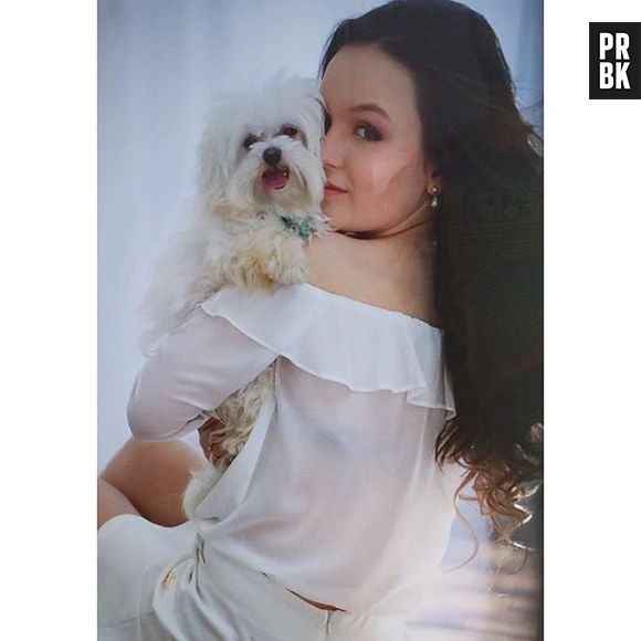 Larissa Manoela lamenta morte de seu cachorro Juquinha no Instagram