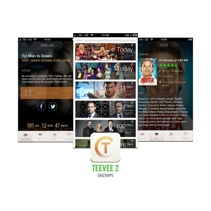 &quot;TeeVee 2&quot; é um ótimo app para acompanhar séries no iOS