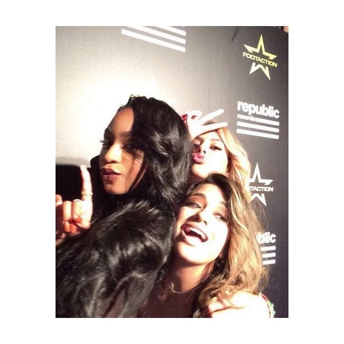 As meninas do Fifth Harmony apareceram para festa após Grammy 2016