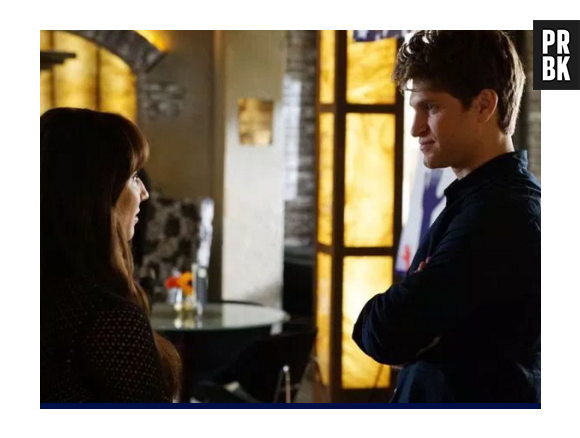 Em "Pretty Little Liars", após Spencer (Troian Bellisario) receber benção de seu ex-namorado Toby (Keegan Allen) para o namoro com Caleb (Tyler Blackburn), Mona (Janel Parrish) também dá recado ao cara!