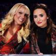 Demi Lovato e Britney Spears foram juradas da versão americana do "The X Factor"