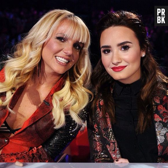 Demi Lovato e Britney Spears foram juradas da versão americana do "The X Factor"