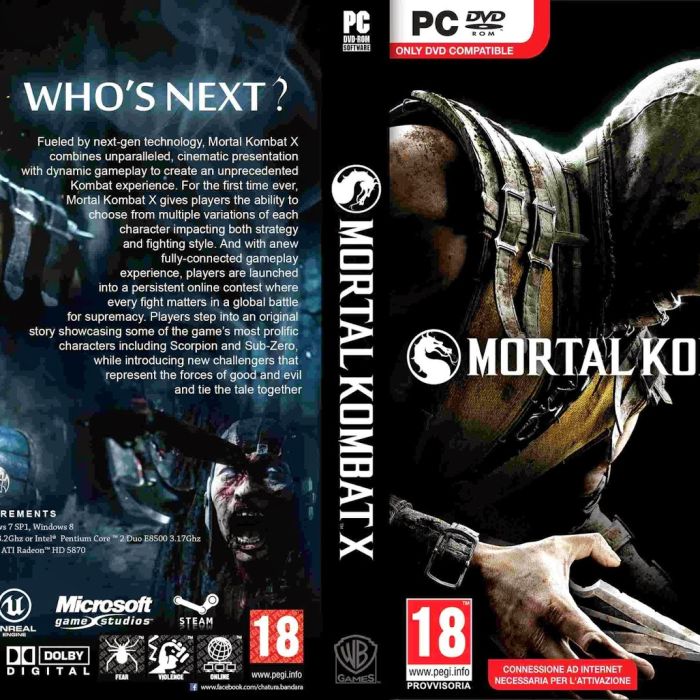 Mortal Kombat X Premium Edition (Chaves de jogos) for free!