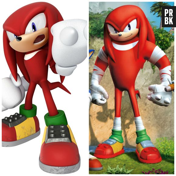 Novo visual do Knuckles não agradou muito