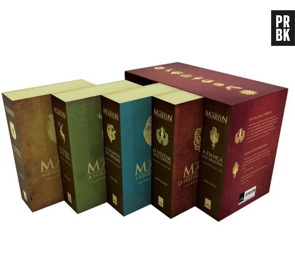 Ao invés de comprar os ovos de Páscoa mais caros, você pode comprar o box de livro das "Crônicas de Gelo e Fogo", que inspiraram a série "Game of Thrones"