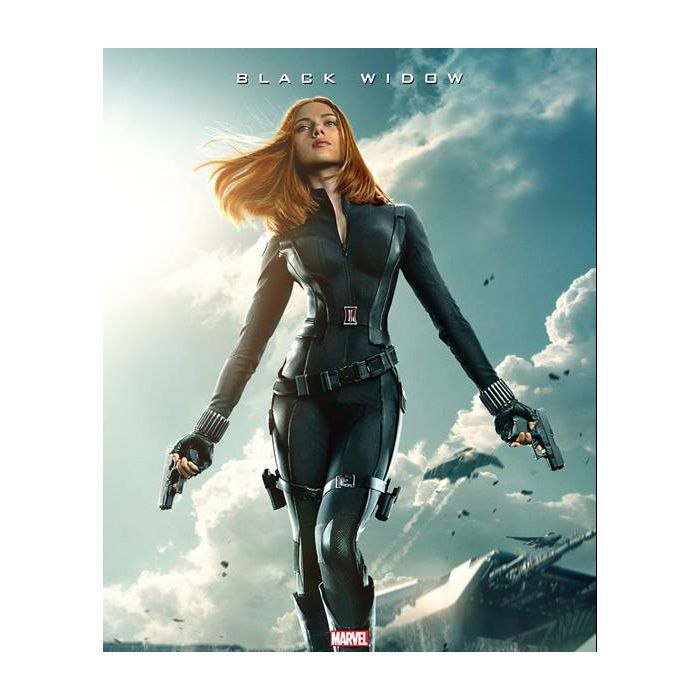  Scarlett Johansson será Viúva Negra mais uma vez em &quot;Capitão América 2: O Soldado Invernal&quot; 