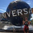 MC Gui conheceu o famoso parque da Universal Studios, em Orlando