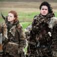 Ygritte (Rose Leslie) e Jon Snow (Kit Harington) em "Game of Thrones"