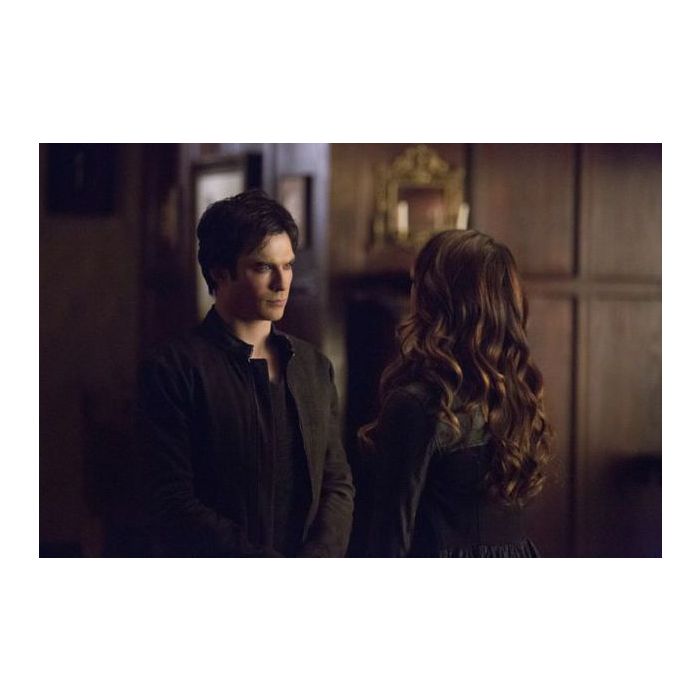 Damon (Ian Somerhalder) e Katherine (Nina Dobrev) se reencontrarão em &quot;The Vampire Diaries&quot;