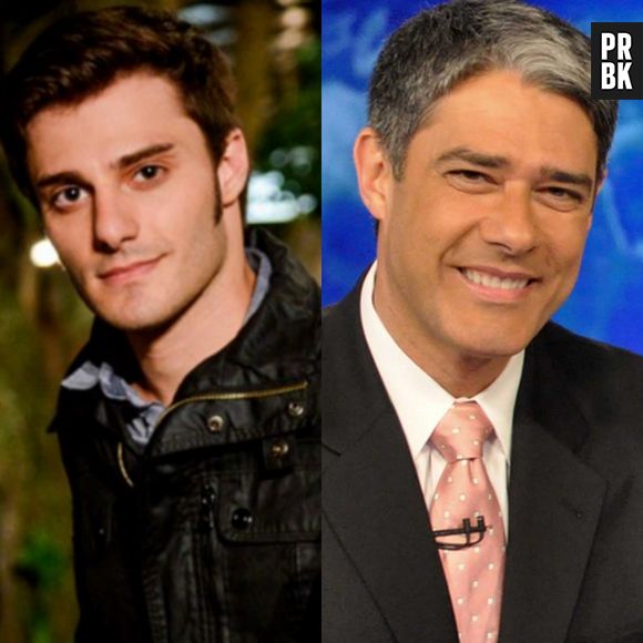 Hugo Bonemer é sobrinho de William Bonner. E aí, enxergou alguma semelhança entre os dois?