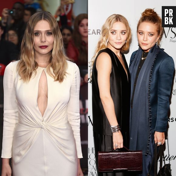 Elizabeth Olsen, da franquia "Os Vingadores", é irmã das gêmeas Mary Kate e Ashley Olsen