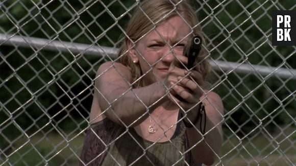 Em "The Walking Dead", Beth (Emily Kinney) aprendeu a ser mais durona!