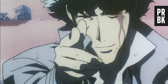 Em "Cowboy Bebop", Spike Spiegel foi baleado depois de matar seu maior rival