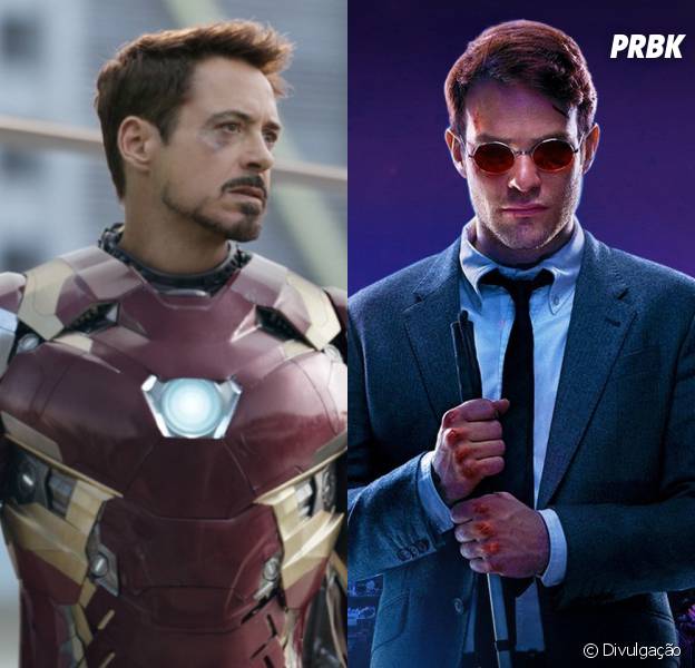 Demolidor (Charlie Cox) e Homem de Ferro (Robert Downey Jr.) estariam confirmados no novo "Homem-Aranha"