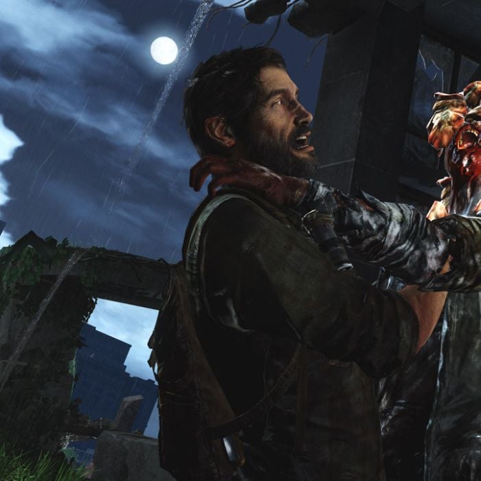 No game &quot;The Last of Us&quot;, o jogador tem que se salvar de outros humanos infectados por um misterioso vírus