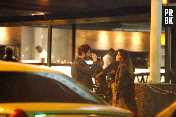 Maurício Destri é visto com novo affair