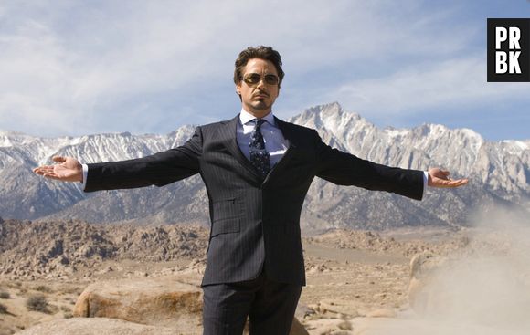 Tony Stark é o alter ego do Homem de Ferro vivido por Robert Downey Jr.