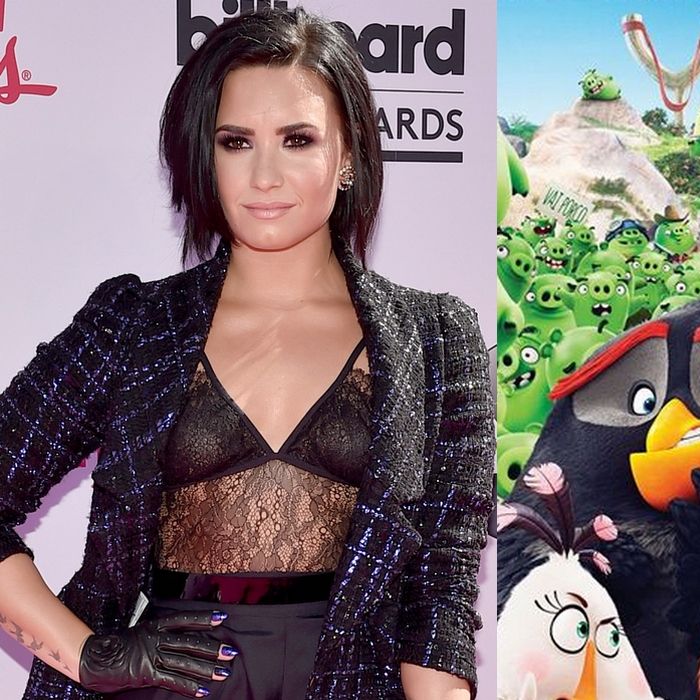 Demi Lovato, por sua vez, lançou um cover de &quot;I Will Survive&quot; para a animação &quot;Angry Birds: O Filme&quot;