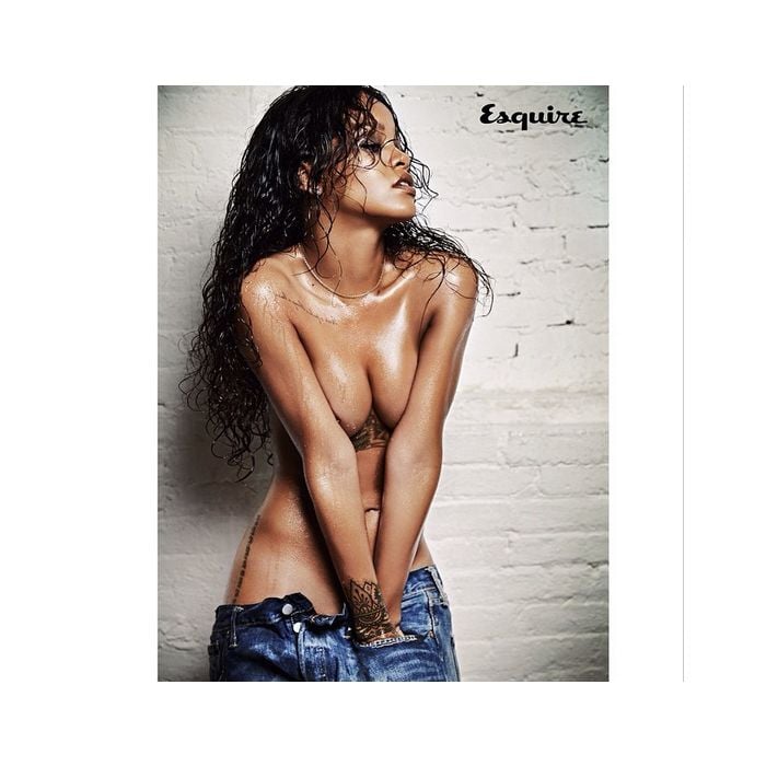 Rihanna fica linda tanto nua quanto de roupa no Instagram, né?