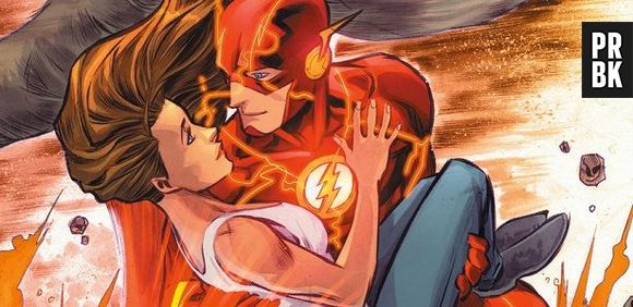 Flash e Iris são muito amados pelos fãs de quadrinhos!