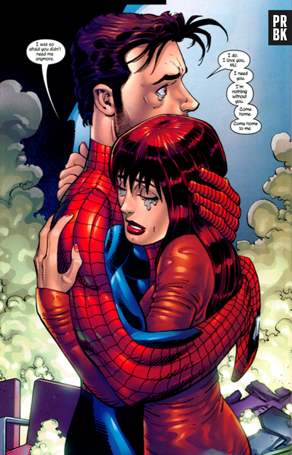 Homem-Aranha e Mary Jane formam um dos casais mais amados das HQ's!