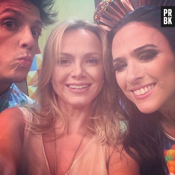 No Instagram, Eliana, Tatá Werneck e Fábio Porchat compartilharam fotos no Instagram