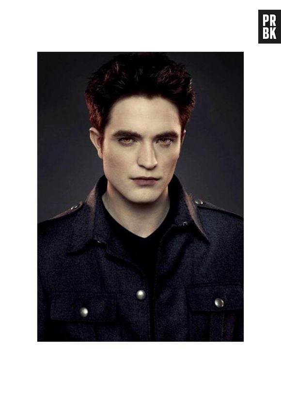 Robert Pattinson como o vampiro Edward Cullen da saga "Crepúsculo"!