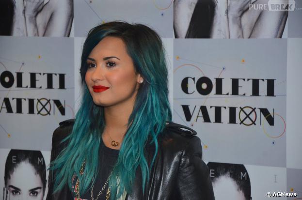 Demi Lovato participa de coletiva de imprensa em São Paulo e divulga data dos shows no Brasil em 2014
