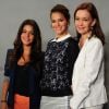 Julia Dalavia (esquerda), ao lado de Bruna Marquezine e Julia Lemmertz, viveu a Helena na primeira fase da novela "Em Família"