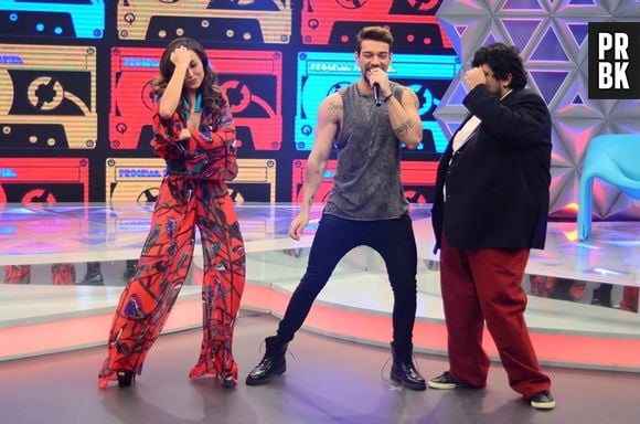 Sabrina Sato dança ao lado de  Lucas Lucco no "Pragrama da Sabrina"!