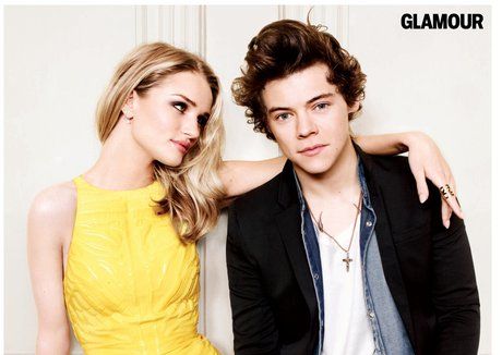 Harry Styles, do One Direction, revela quem é a mais gata do mundo: Rosie Huntington