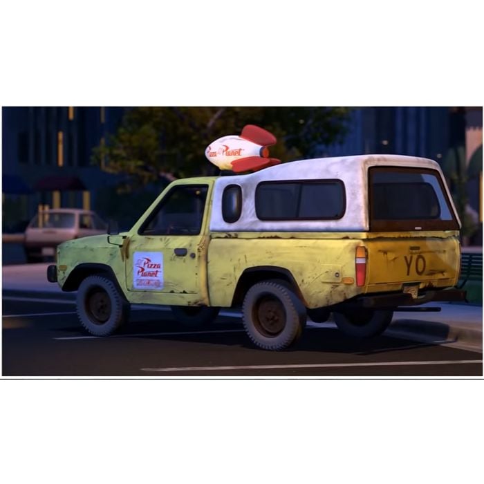 Carro do Pizza Planet em &quot;Toy Story 2&quot;