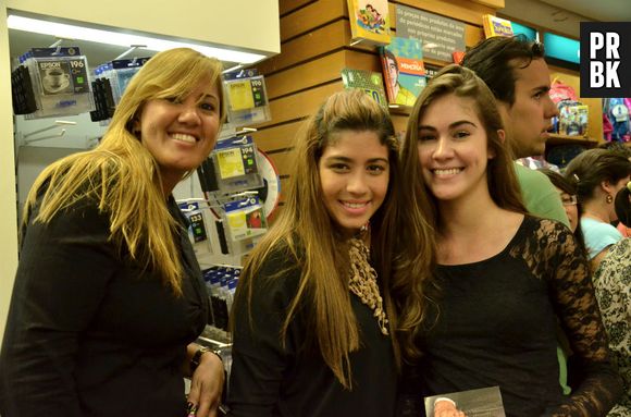 Marta Carvalho, Priscilla Metello e Manoela Carvalho na sessão do Sam Alves