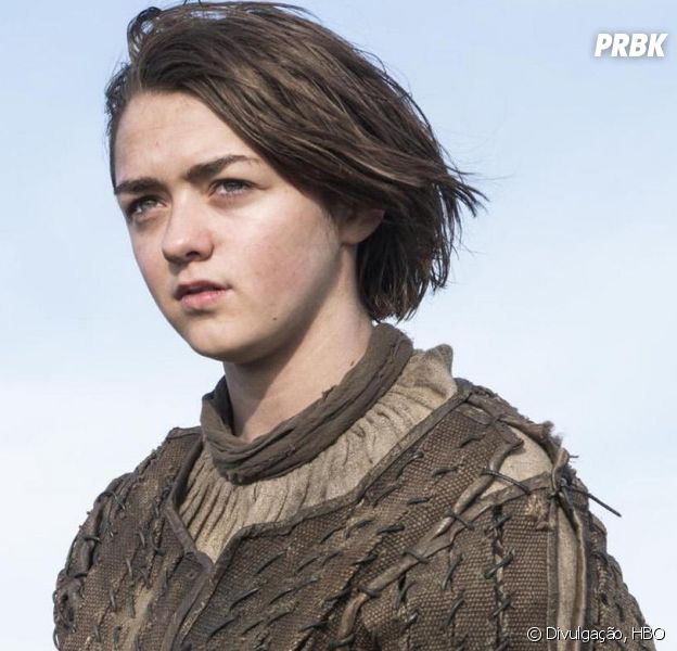 Arya (Maisie Williams) mostrou que não está pra brincadeira em "Game of Thrones"