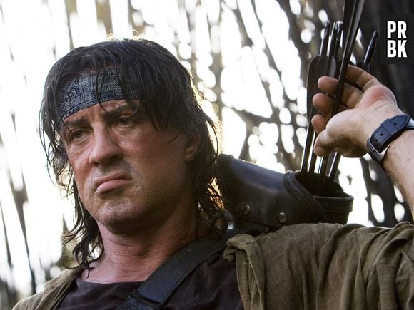 Sylvester Stallone é o astro dos quatro filmes da franquia "Rambo"