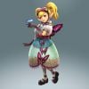 A arte da personagem de "Hyrule Warriors", Agitha