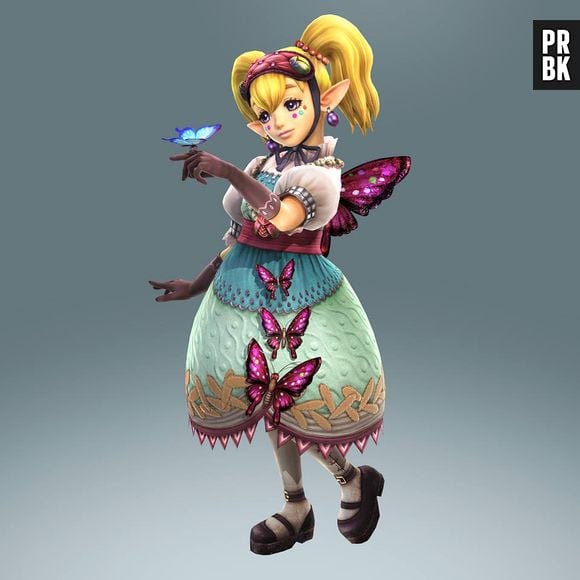 A arte da personagem de "Hyrule Warriors", Agitha