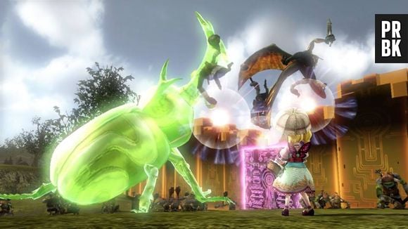 Em "Hyrule Warriors" Agitha é capaz de chamar insetos para ajudá-la