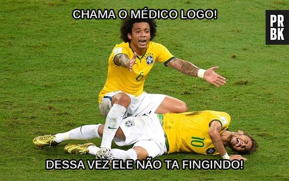 Não era mentira! Neymar se machucou pra valer!