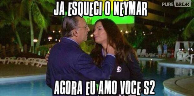Galvão Bueno desencanou e partiu pra outra!