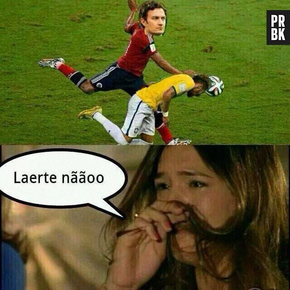 Laerte ficou com ciúme da Luiza e acertou o Neymar!