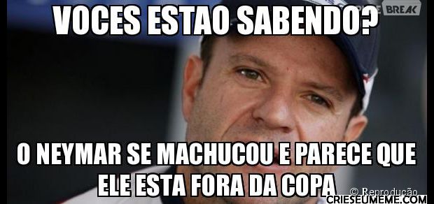Vocês estão sabendo da última? Conta aí, Rubinho!