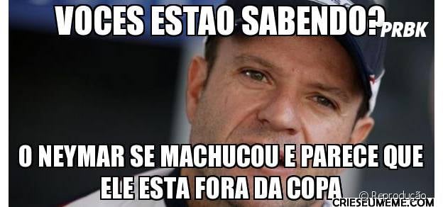 Vocês estão sabendo da última? Conta aí, Rubinho!