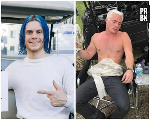 De "American Horror Story: Cult", os atores Evan Peters e Colton Haynes mudam completamente o visual
