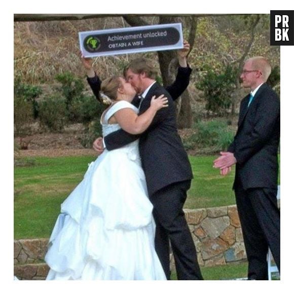 Casamento é o maior achievment para um gamer