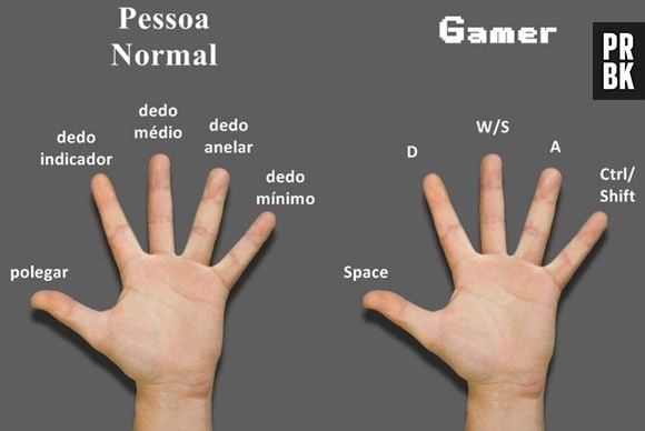 Anatomia de um gamer