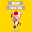  O Toad de "Mario Bros" s&oacute; pode ser aquariano com seu jeito altru&iacute;sta e animado 