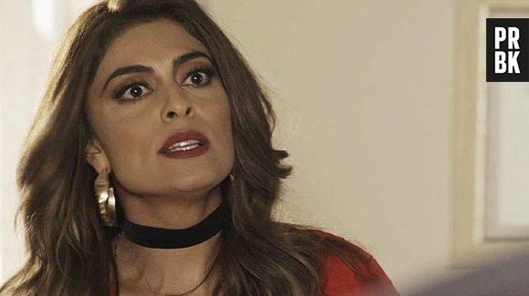 Bibi (Juliana Paes) fica revoltada ao descobrir o caso do marido com a Carine (Carla Diaz) e dá uma surra na garota no meio da rua em "A Força do Querer"
