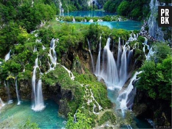 Parque Nacional dos Lagos de Plitvice, na Croácia